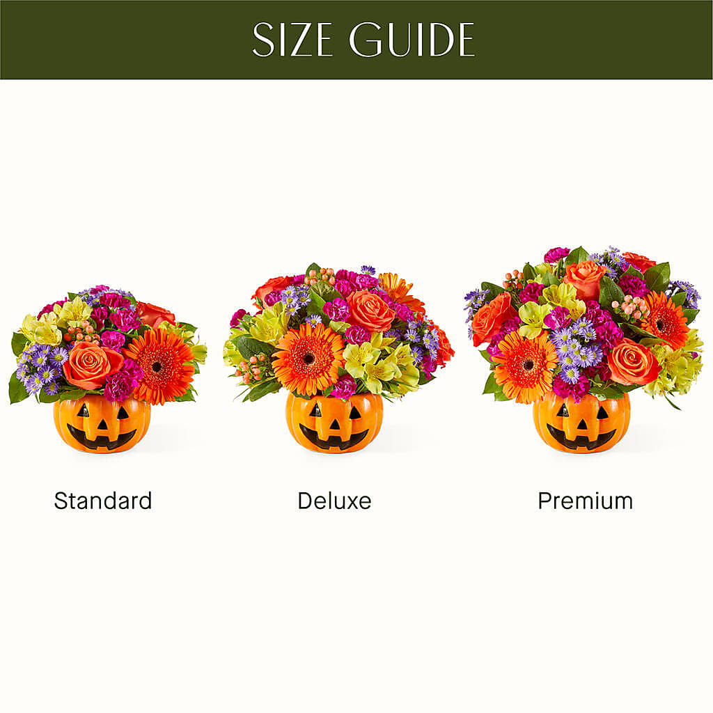 Tricks & Treats Pumpkin – Colonial Flower Shop, Madison IN