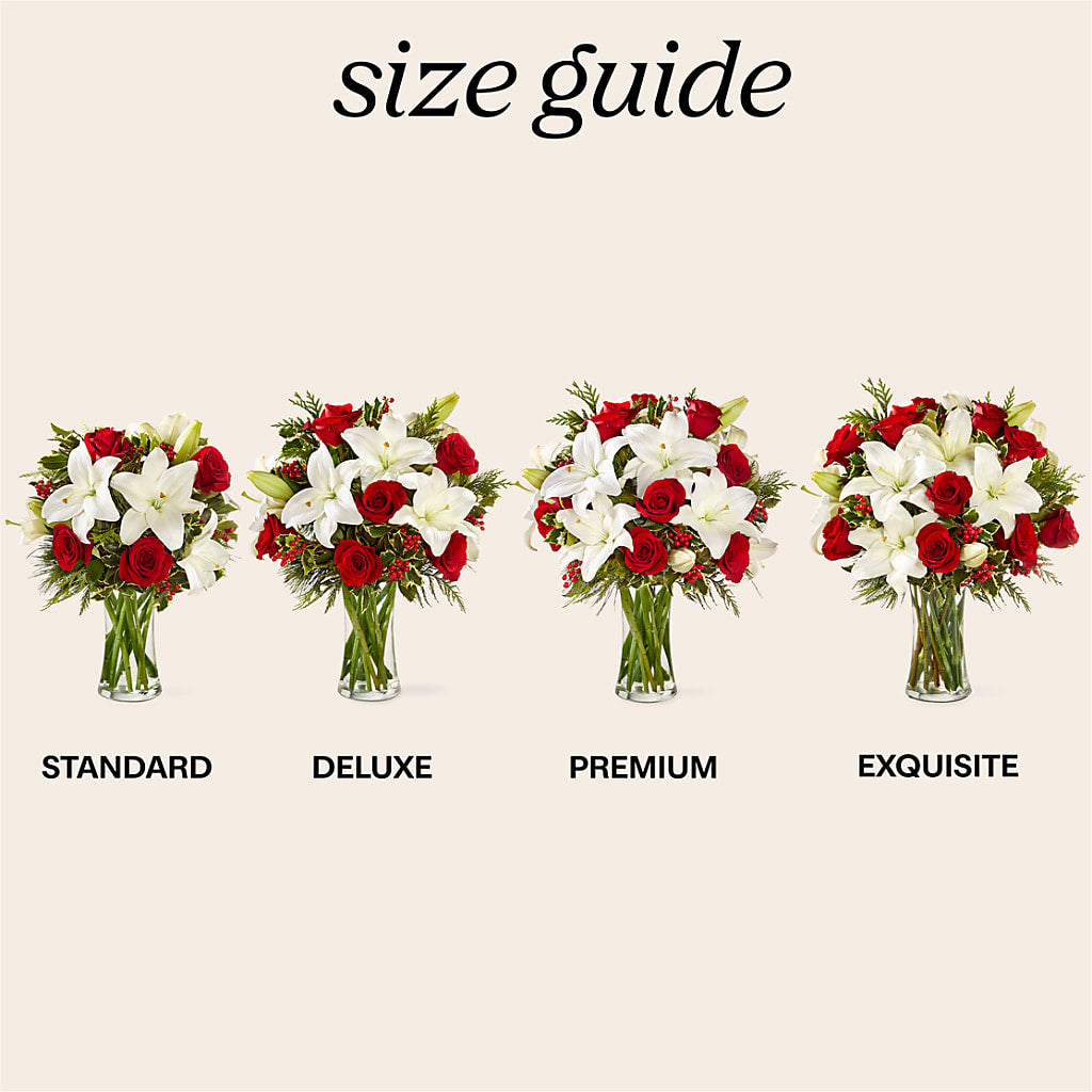 Sparkling Snowflakes Bouquet – Colonial Flower Shop, Madison IN