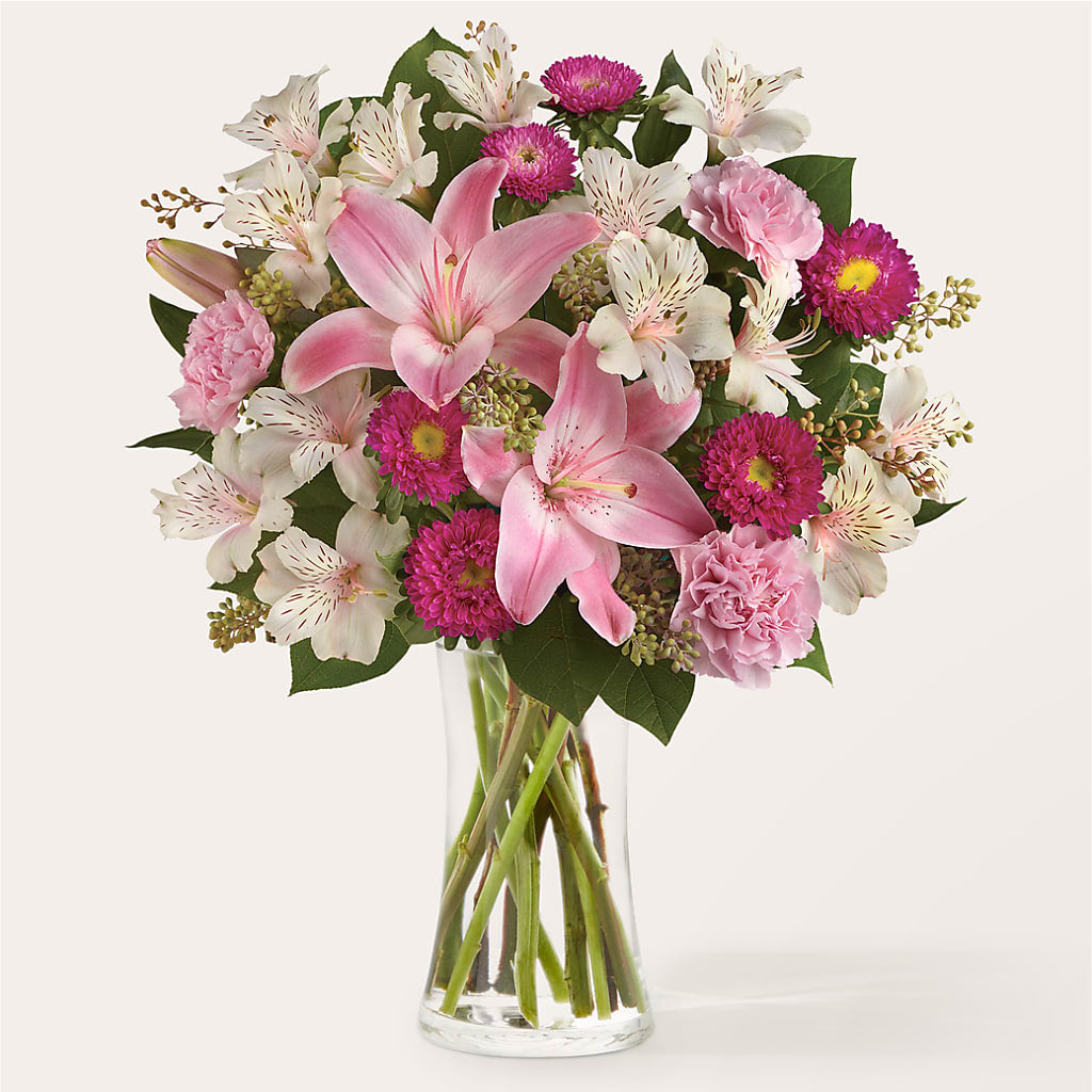 Feeling Fuchsia Bouquet – Colonial Flower Shop, Madison IN