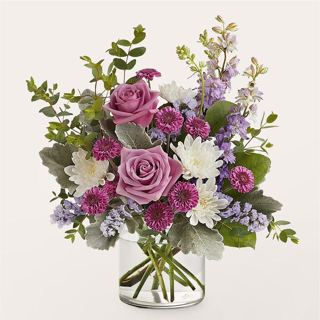 Violet Frost Bouquet – Colonial Flower Shop, Madison IN