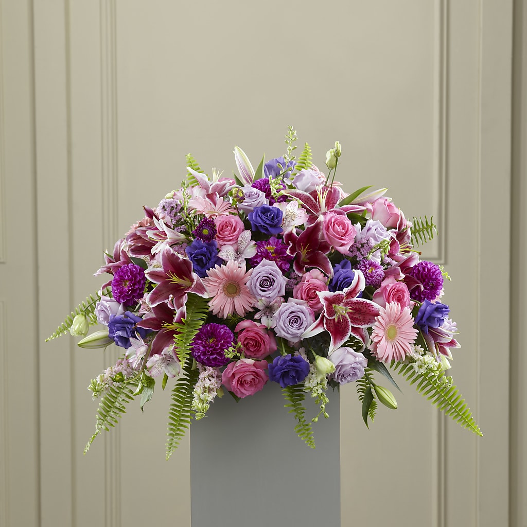 Fare Thee Well Pedestal – Colonial Flower Shop, Madison IN