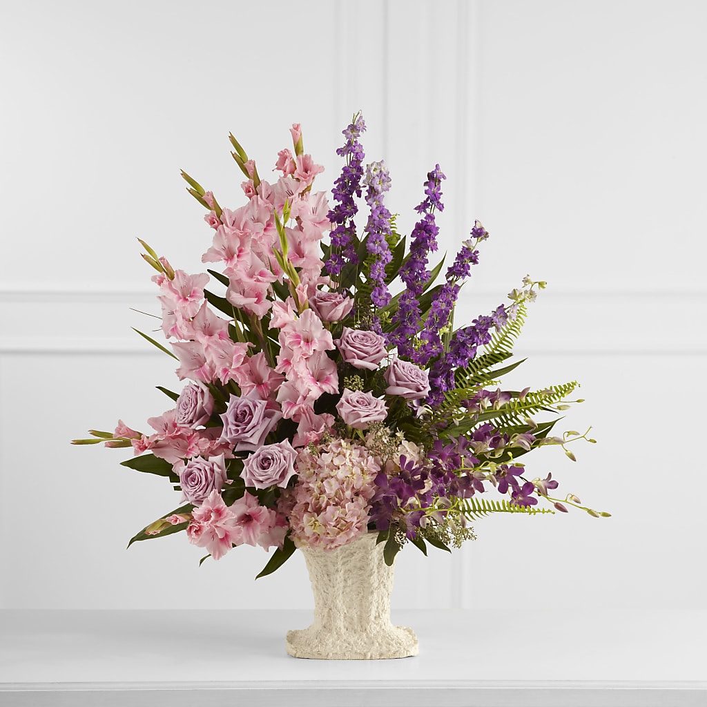 Flowing Garden Arrangement – Colonial Flower Shop, Madison IN