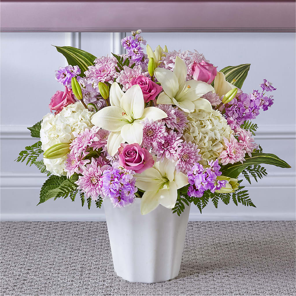 Heaven Sent Floor Basket – Colonial Flower Shop, Madison IN