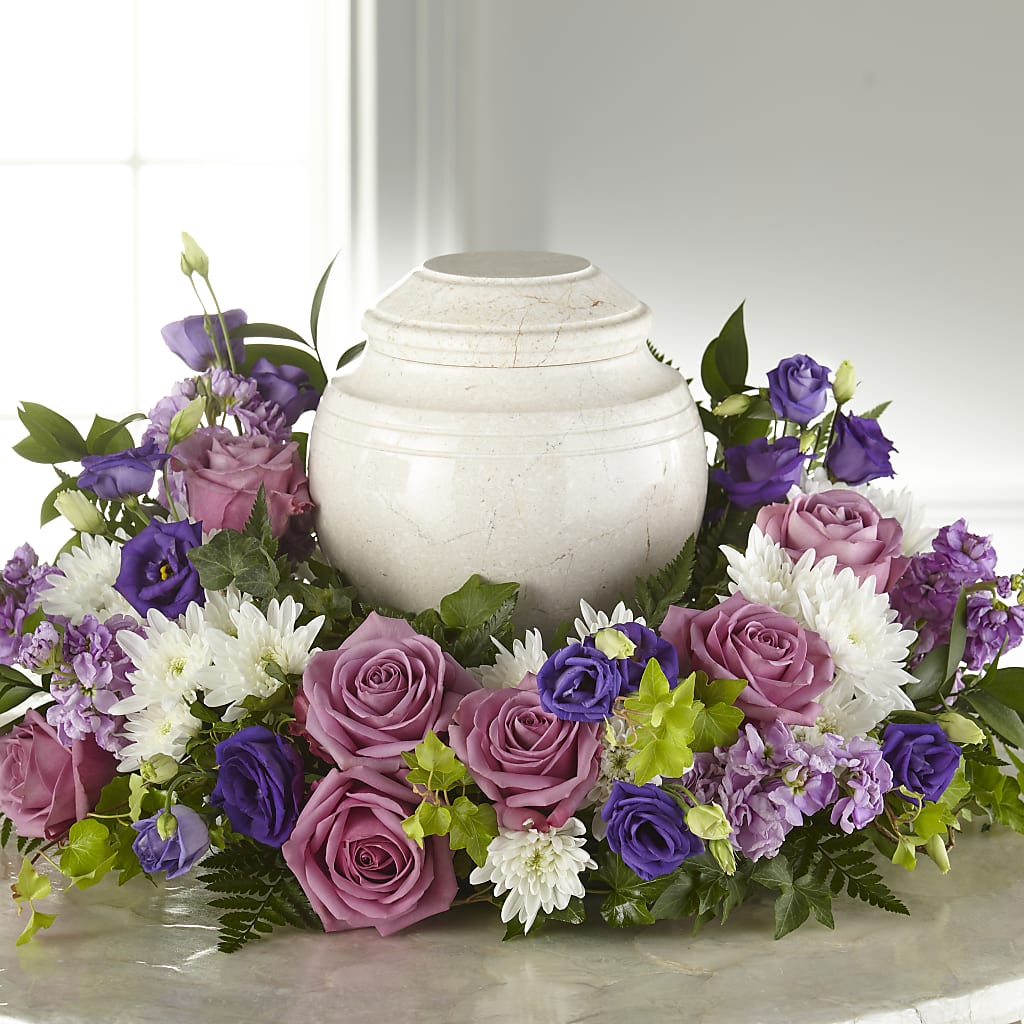 Blooming Sympathy Cremation Adornment – Colonial Flower Shop, Madison IN