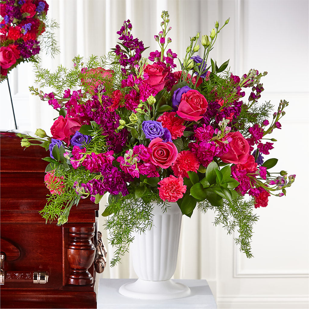 Eternal Day Arrangement – Colonial Flower Shop, Madison IN