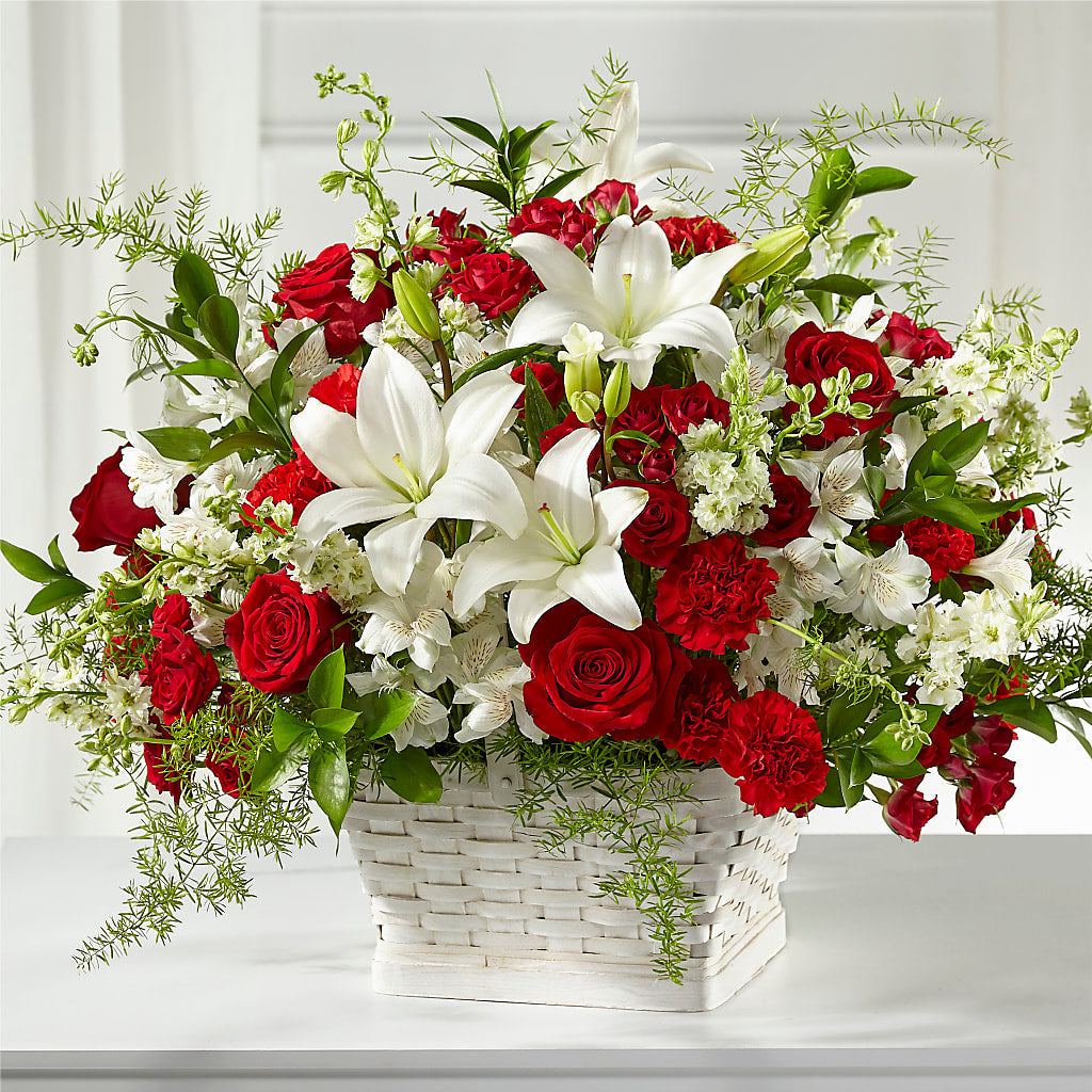 Sentiments of Love Arrangement – Colonial Flower Shop, Madison IN