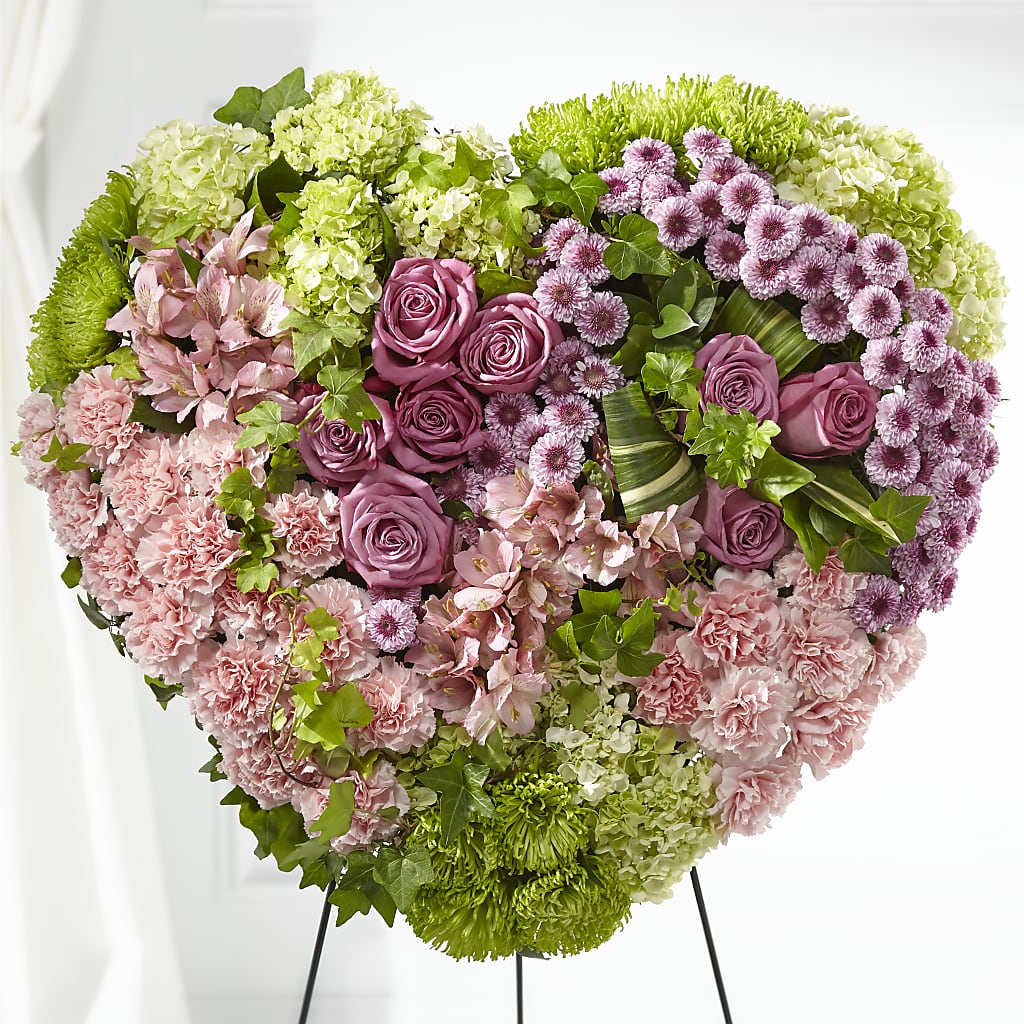 Heartwarming Standing Heart – Colonial Flower Shop, Madison IN