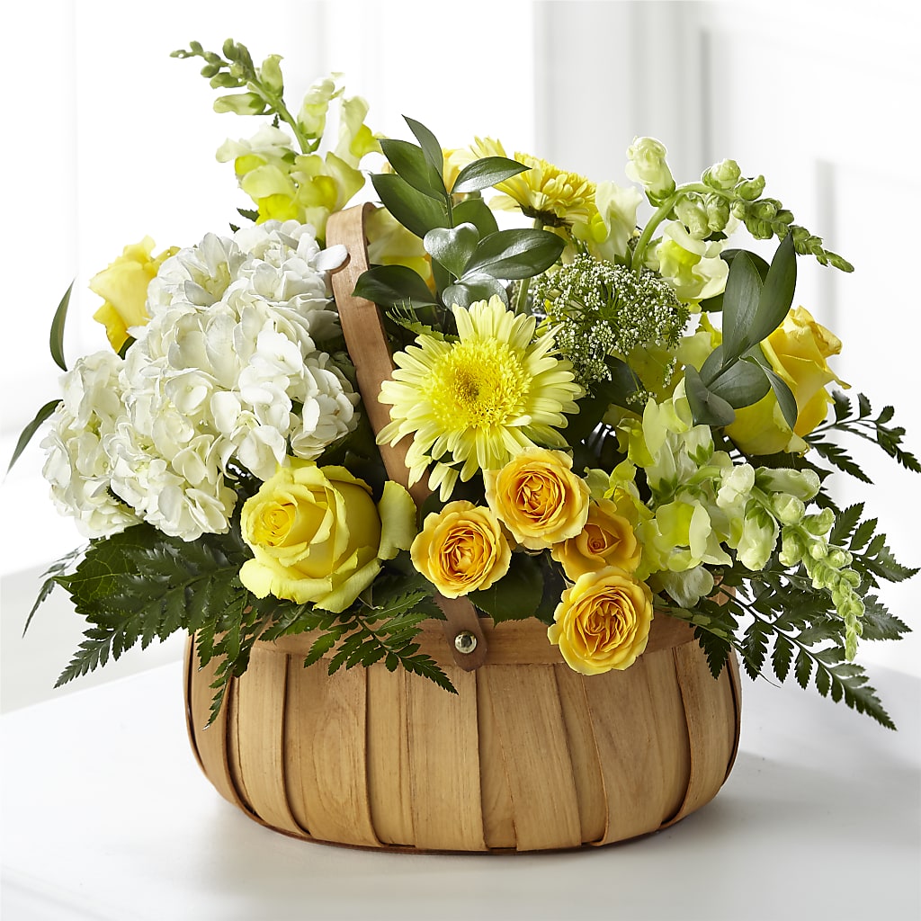 Rustic Remembrance Basket – Colonial Flower Shop, Madison IN