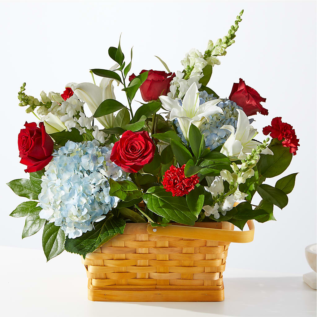 Greater Glory Basket – Colonial Flower Shop, Madison IN