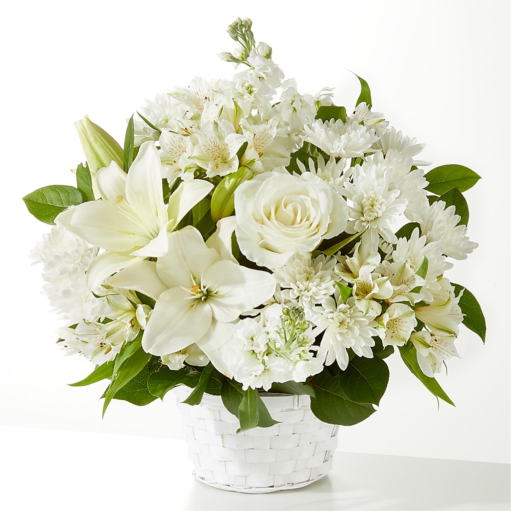 Peaceful Reflections Arrangement – Colonial Flower Shop, Madison IN