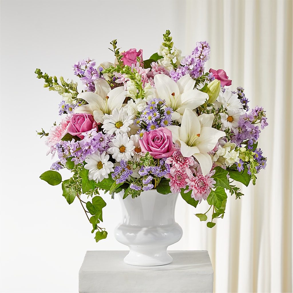 Remarkable Life Urn Arrangement – Colonial Flower Shop, Madison IN