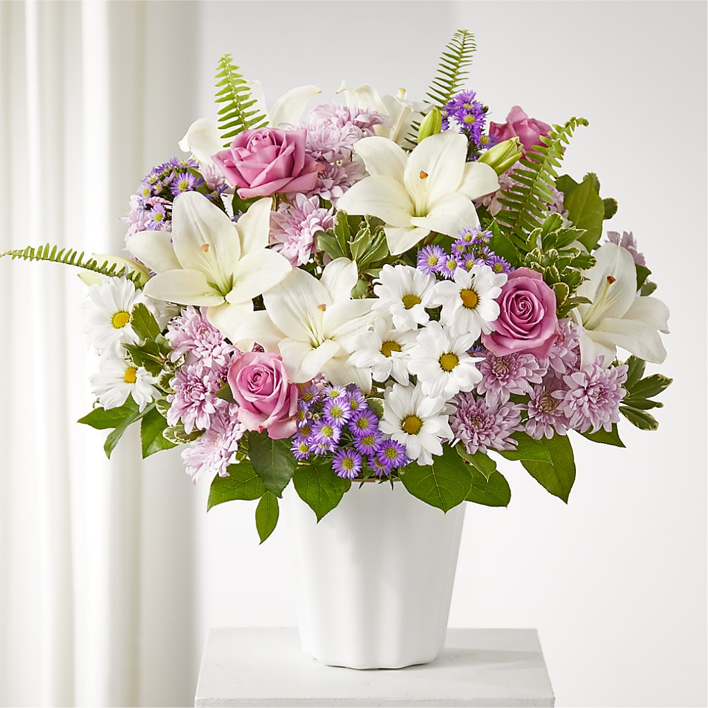 Warmest Thoughts Tabletop Basket – Colonial Flower Shop, Madison IN