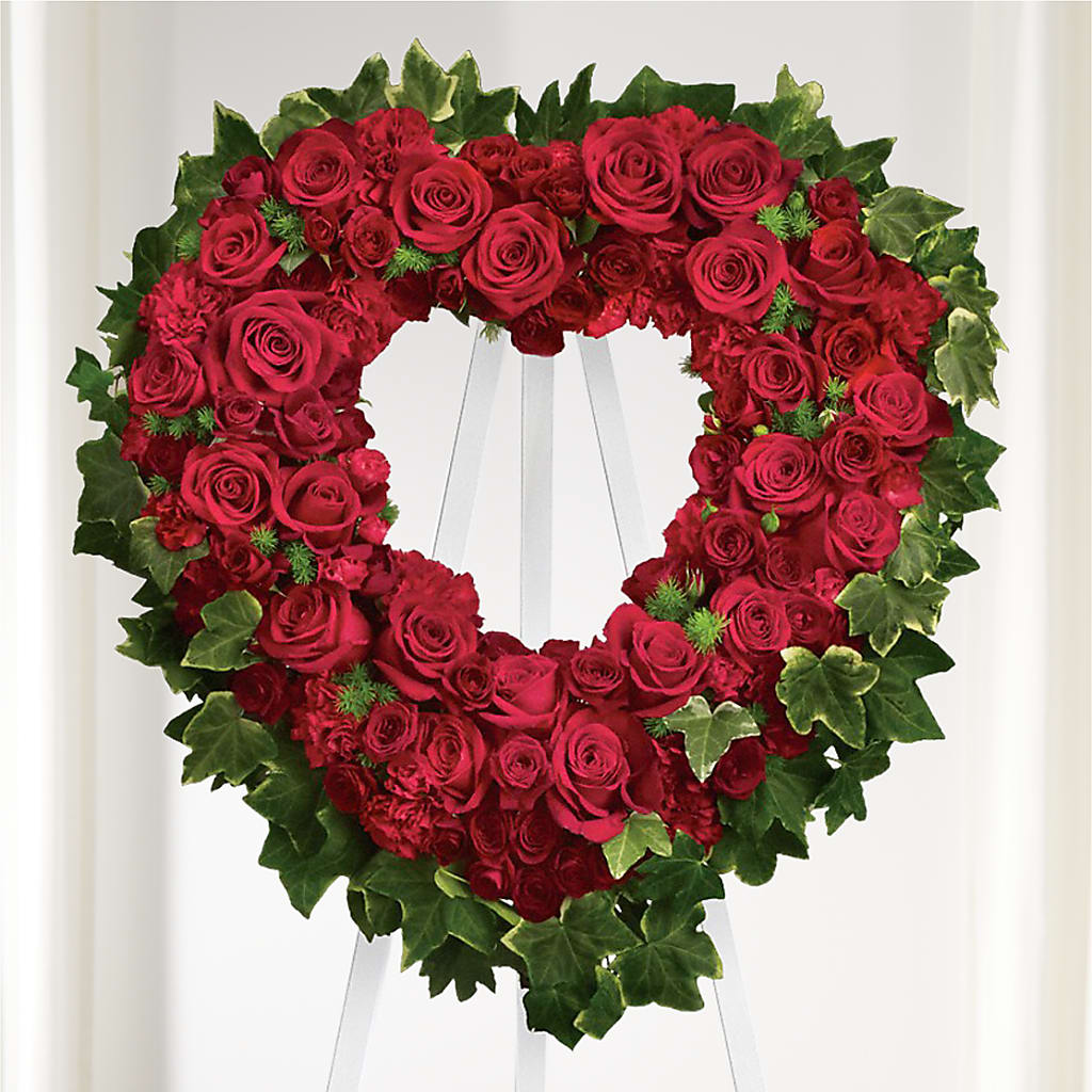 Wholehearted Standing Spray – Colonial Flower Shop, Madison IN