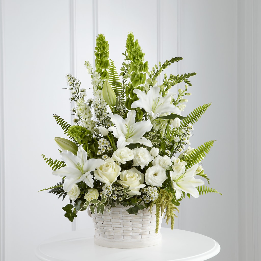 In Our Thoughts Arrangement – Colonial Flower Shop, Madison IN