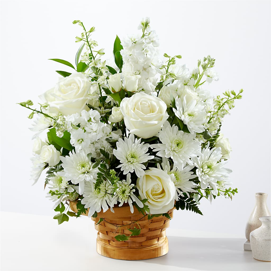 Heartfelt Condolences Arrangement – Colonial Flower Shop, Madison IN