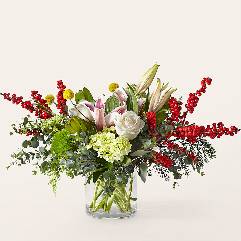 Berry & Bright Bouquet – Colonial Flower Shop, Madison IN