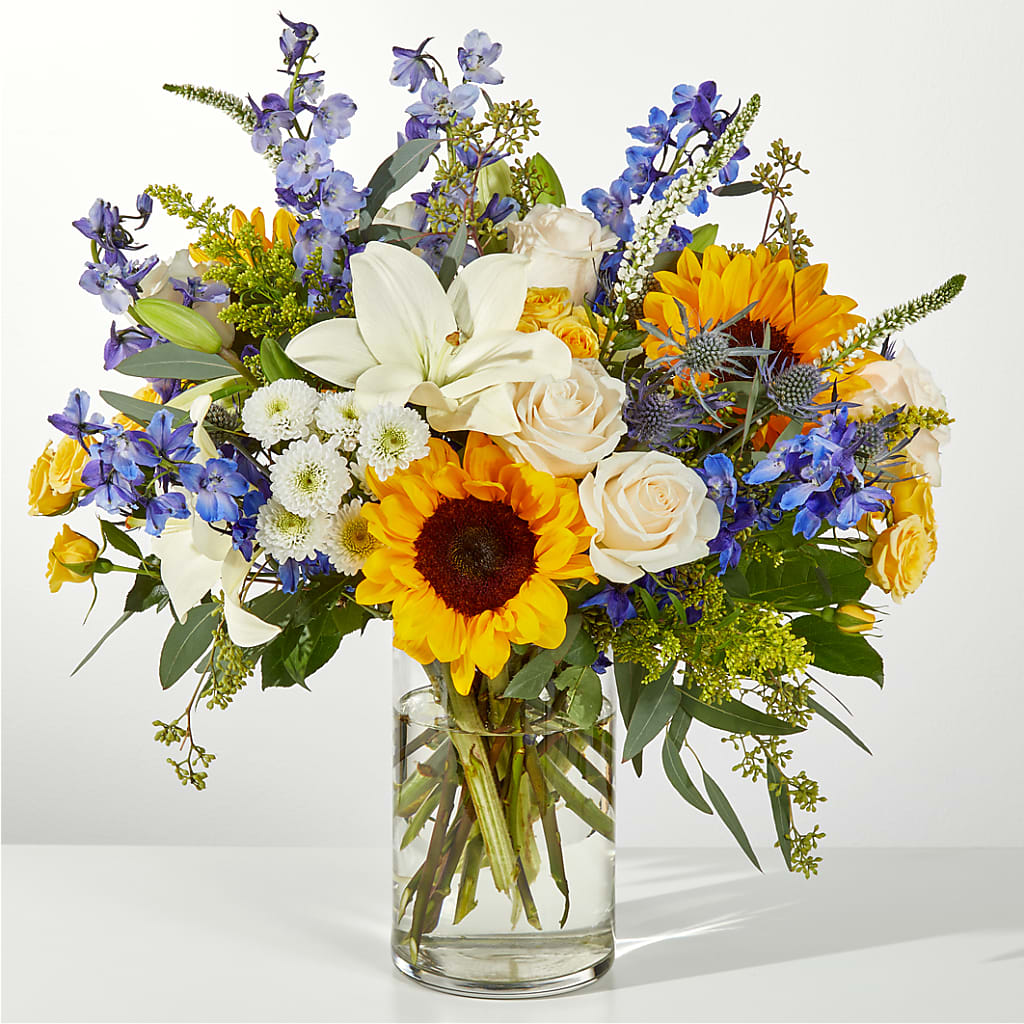 Wonderfully Sunny Bouquet – Colonial Flower Shop, Madison IN