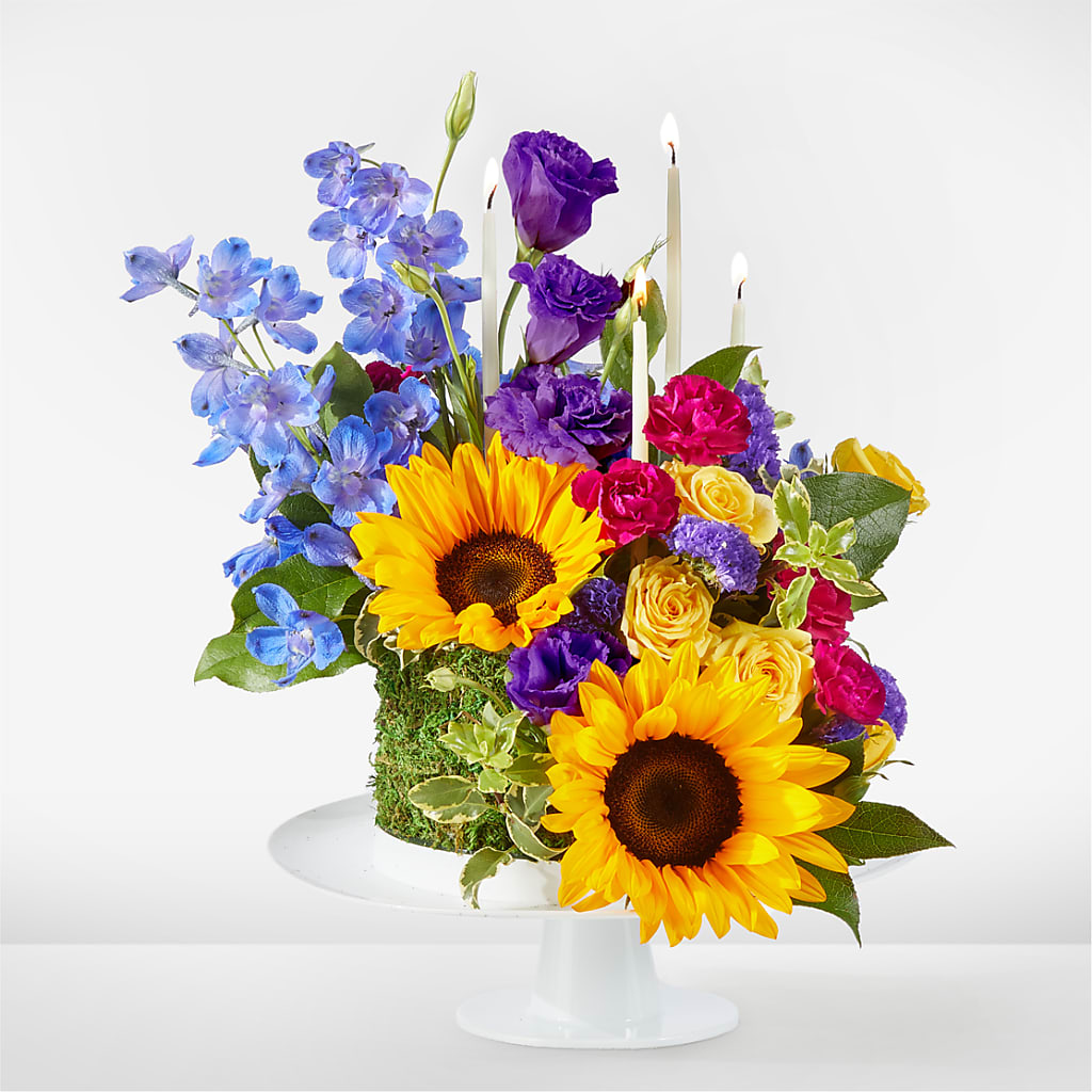 Star of the Day Floral Cake – Colonial Flower Shop, Madison IN