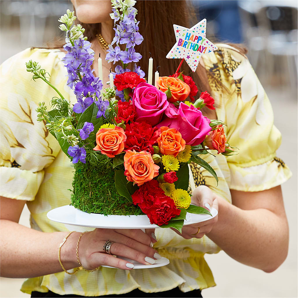 Best Year Yet Floral Cake – Colonial Flower Shop, Madison IN