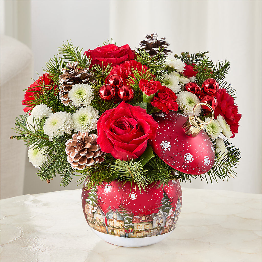 Christmas Carols Ornament –  Colonial Flower Shop, Madison IN
