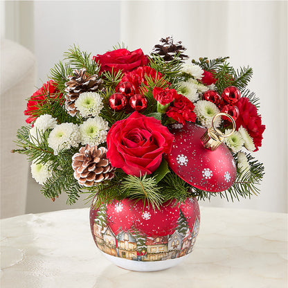 Christmas Carols Ornament –  Colonial Flower Shop, Madison IN