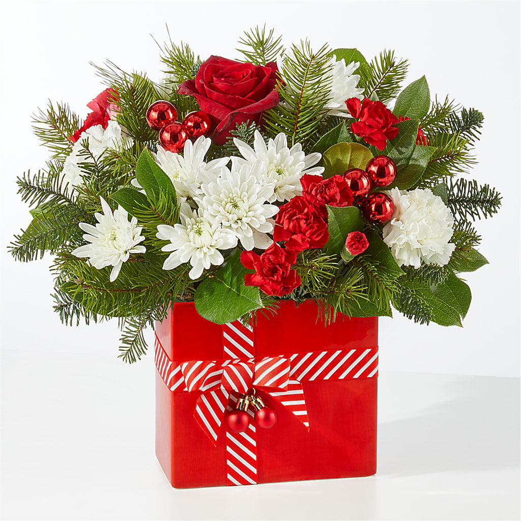 Presents Under the Tree Bouquet –  Colonial Flower Shop, Madison IN