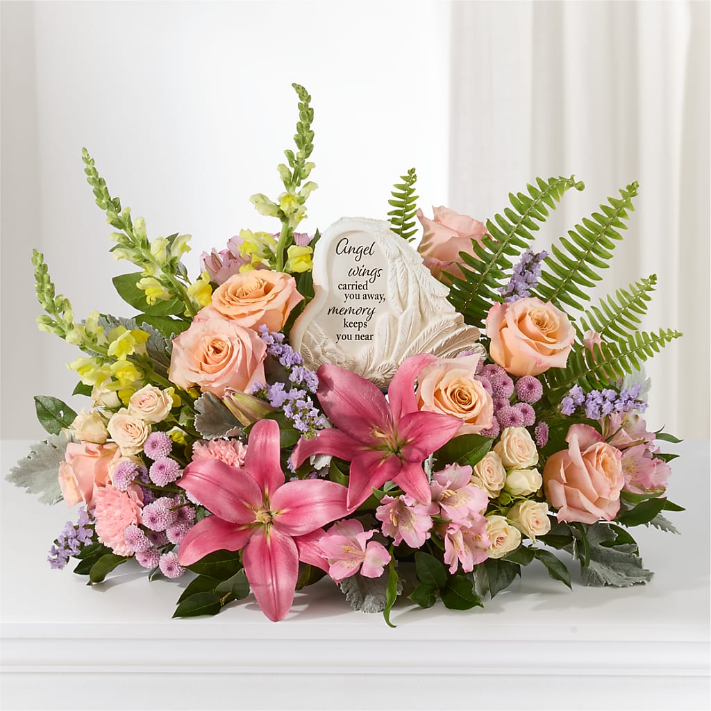 Gentle Light Arrangement –  Colonial Flower Shop, Madison IN