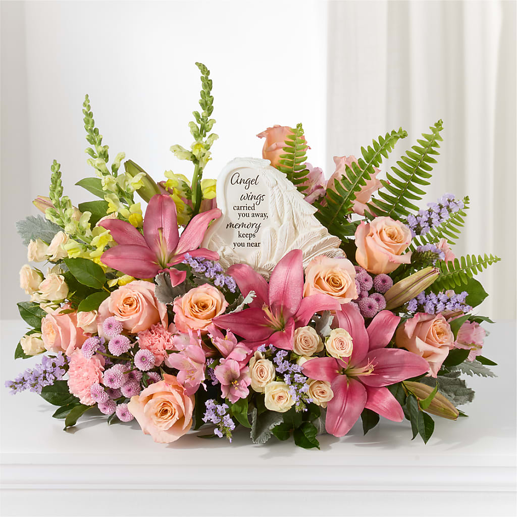 Gentle Light Arrangement –  Colonial Flower Shop, Madison IN