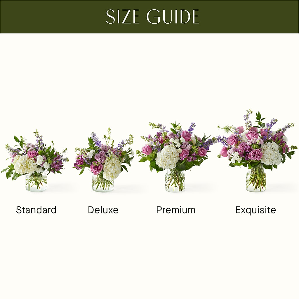 Violet Caress Bouquet –  Colonial Flower Shop, Madison IN