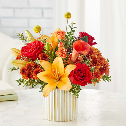 Scarlet Skies Bouquet –  Colonial Flower Shop, Madison IN