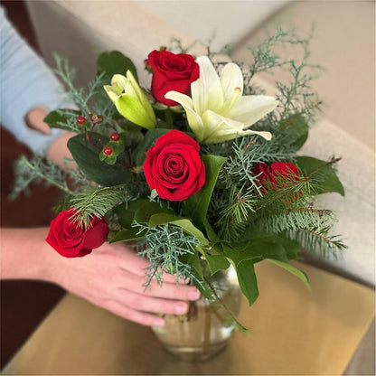 Glittering Lights Bouquet –  Colonial Flower Shop, Madison IN
