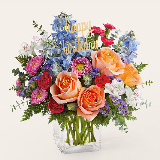 Birthday Bash Bouquet –  Colonial Flower Shop, Madison IN