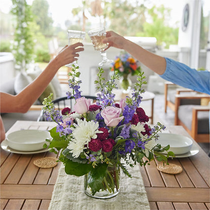 Violet Frost Bouquet –  Colonial Flower Shop, Madison IN