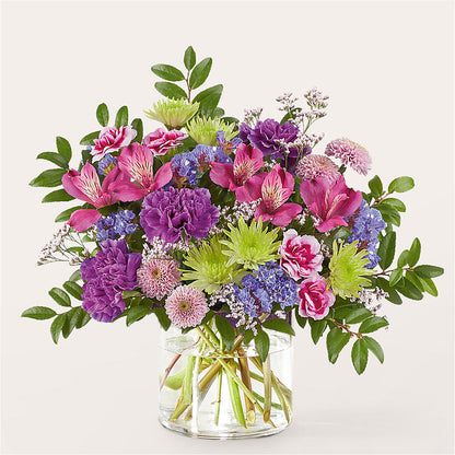 Glass Half Full Bouquet –  Colonial Flower Shop, Madison IN