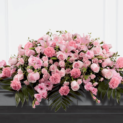 Garden of Comfort Casket Spray (Standard) –  Colonial Flower Shop, Madison IN