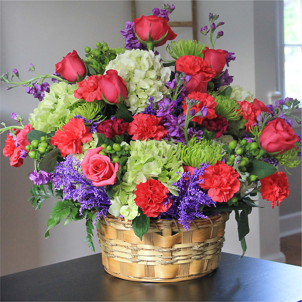 Warm Embrace Arrangement –  Colonial Flower Shop, Madison IN