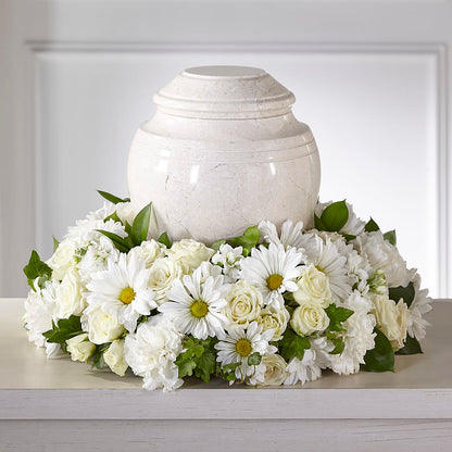 Ivory Gardens Cremation Adornment –  Colonial Flower Shop, Madison IN