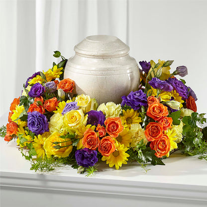 Blossoms of Remembrance Cremation Adornment –  Colonial Flower Shop, Madison IN