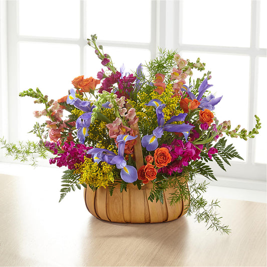 Garden of Life Basket –  Colonial Flower Shop, Madison IN