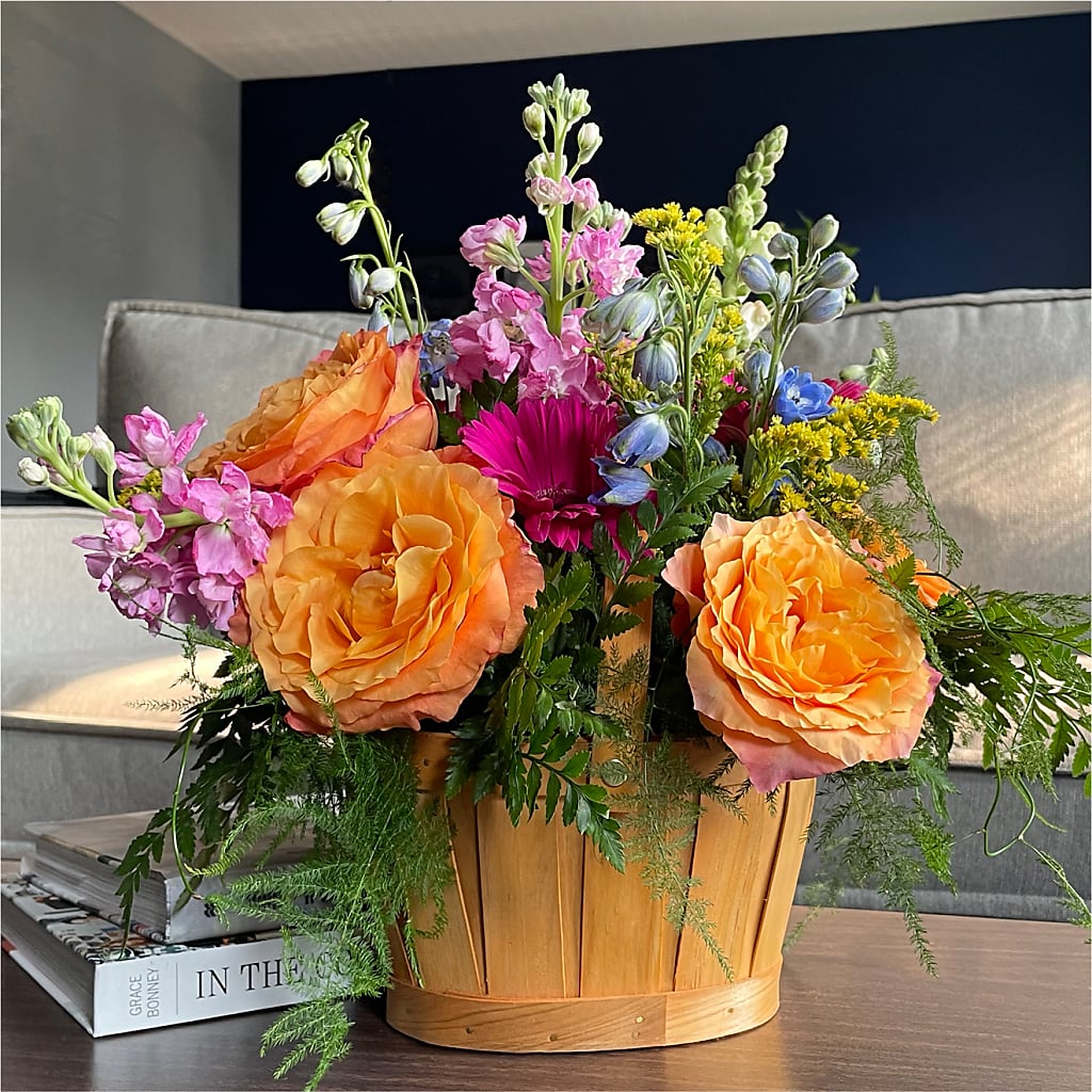 Garden of Life Basket –  Colonial Flower Shop, Madison IN