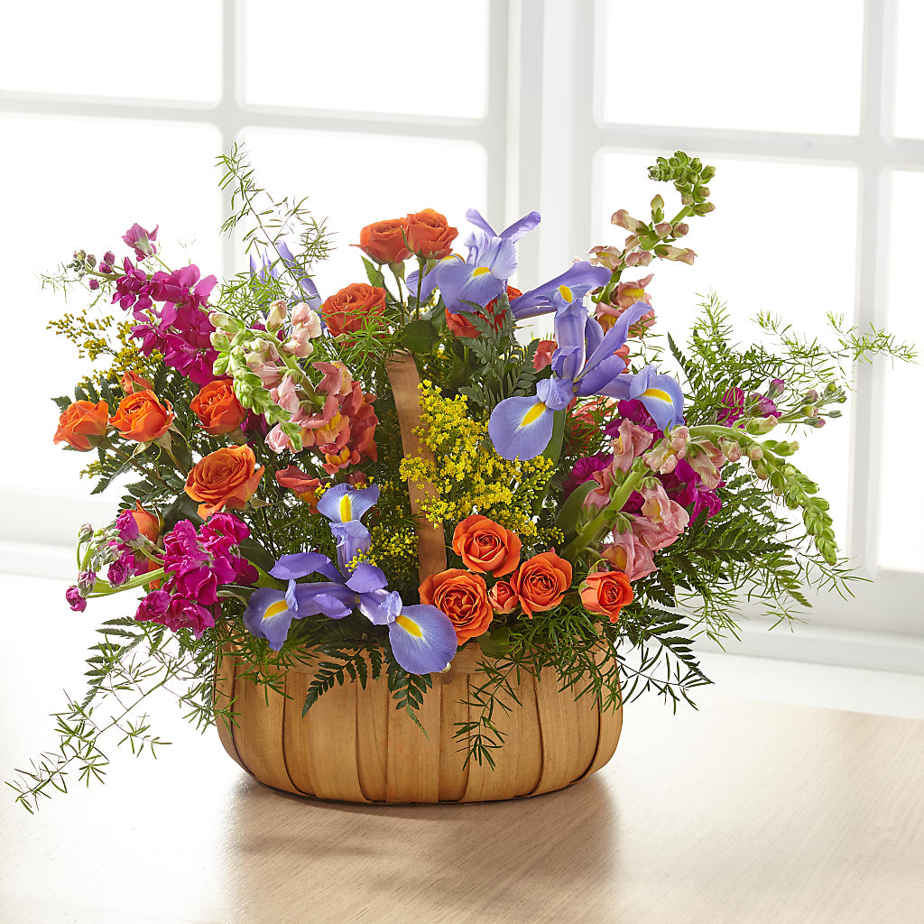 Garden of Life Basket –  Colonial Flower Shop, Madison IN