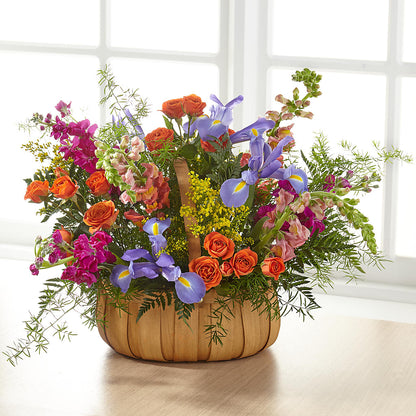 Garden of Life Basket –  Colonial Flower Shop, Madison IN