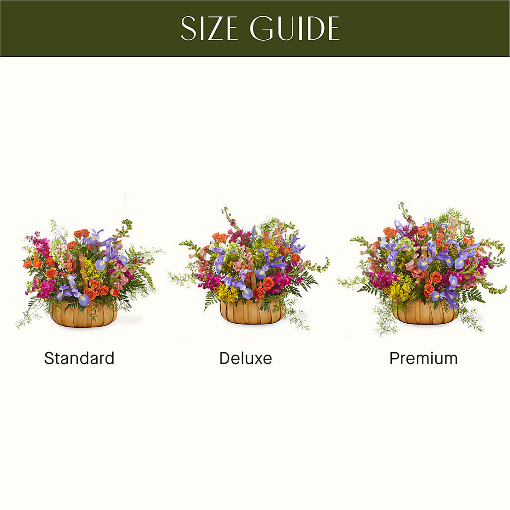 Garden of Life Basket –  Colonial Flower Shop, Madison IN