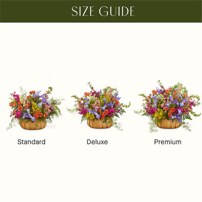 Garden of Life Basket –  Colonial Flower Shop, Madison IN