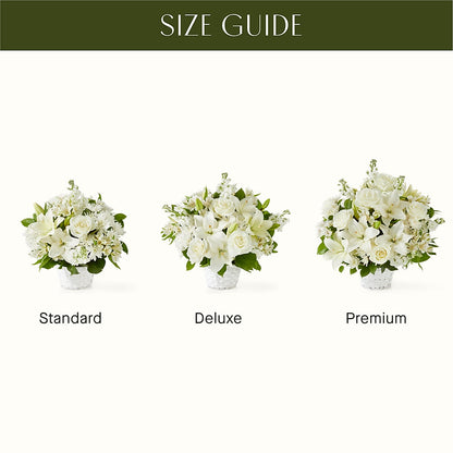 Peaceful Reflections Arrangement –  Colonial Flower Shop, Madison IN