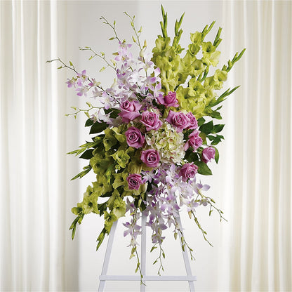 Lasting Legacy Standing Spray –  Colonial Flower Shop, Madison IN