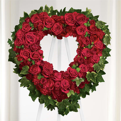 Wholehearted Standing Spray –  Colonial Flower Shop, Madison IN