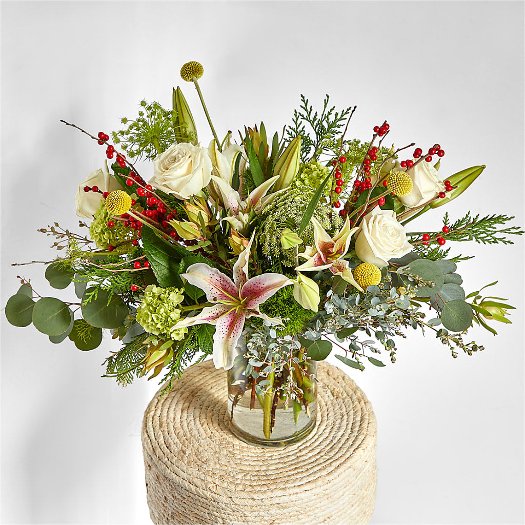Berry & Bright Bouquet –  Colonial Flower Shop, Madison IN