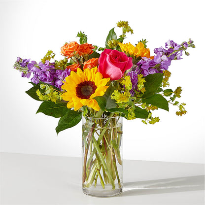 Vibrant Greetings Bouquet –  Colonial Flower Shop, Madison IN
