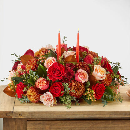 Gather Near Centerpiece –  Colonial Flower Shop, Madison IN